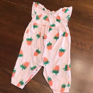 Old Navy Pink Strawberry Romper 🍓